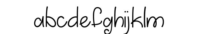 MarchintoSpring Font LOWERCASE