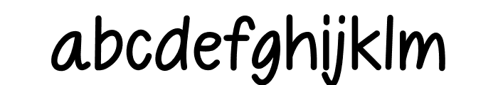 Marco Regular Font LOWERCASE