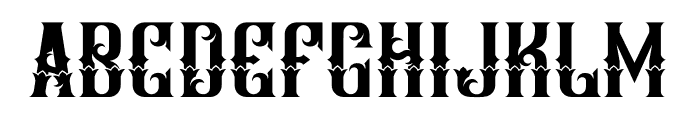 Marcost Font UPPERCASE