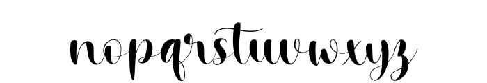 Marelindse Font LOWERCASE