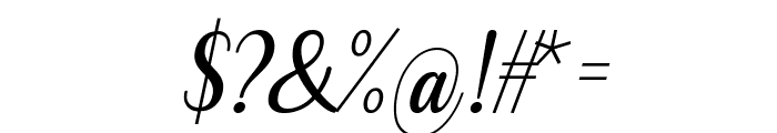 Marettimo Italic Font OTHER CHARS
