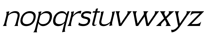 Margelin Italic Font LOWERCASE