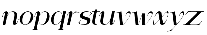 Margeline  Italic Font LOWERCASE