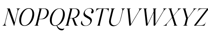 Margest Italic Font UPPERCASE