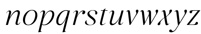 Margest Italic Font LOWERCASE