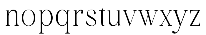 Margest Light Font LOWERCASE