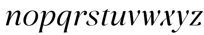Margest Medium Italic Font LOWERCASE