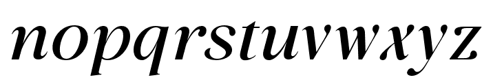 Margest Semi Bold Italic Font LOWERCASE