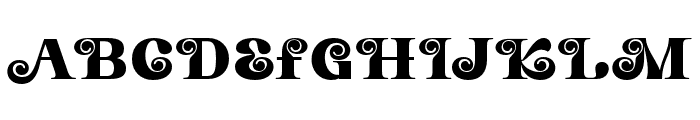 Marghata Regular Font UPPERCASE