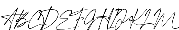 Margheritte-Regular Font UPPERCASE