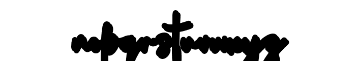 MargintShadow-Shadow Font LOWERCASE