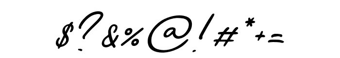 Mariachi Italic Font OTHER CHARS