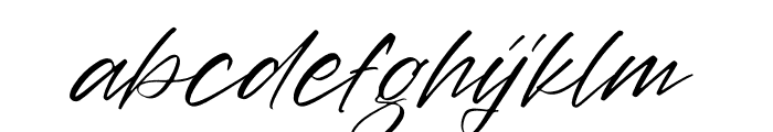 Marie Glachith Font LOWERCASE