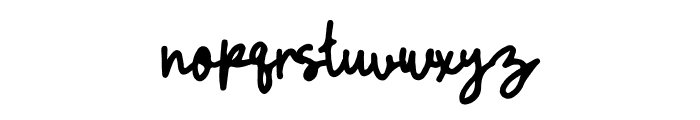 Marielle Signature Font LOWERCASE