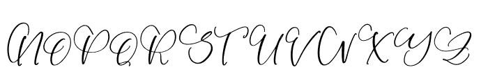 Marigold Sacred Italic Font UPPERCASE