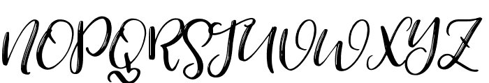 Marigold1 Regular Font UPPERCASE