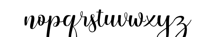 MarigoldScript Font LOWERCASE