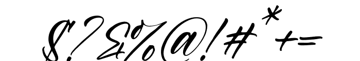 Marilota Italic Font OTHER CHARS