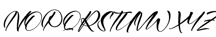 Marilota Italic Font UPPERCASE