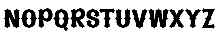 Marilyn Manson Font LOWERCASE