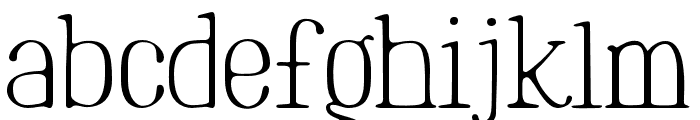 MarinaioSerif-Light Font LOWERCASE
