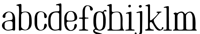 MarinaioSerif-Regular Font LOWERCASE