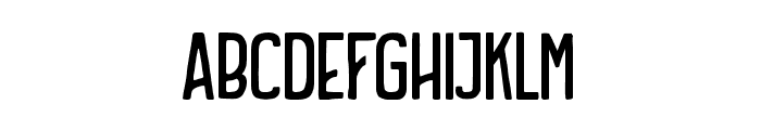 MarionBridge-Regular Font UPPERCASE