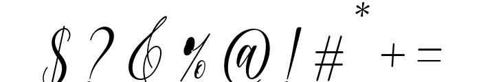 Marithonia Font OTHER CHARS