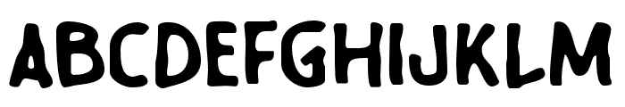 MarkerAddict-Regular Font LOWERCASE