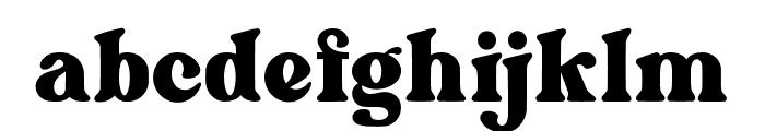 Marleigh-Regular Font LOWERCASE