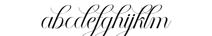 Marlina-Regular Font LOWERCASE