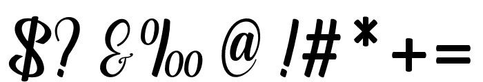 Marlina-marwah Font OTHER CHARS