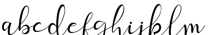 Marllisha Font LOWERCASE