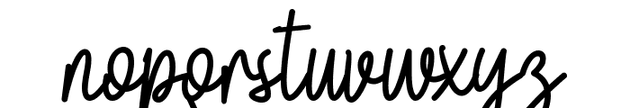 Marlove Font LOWERCASE