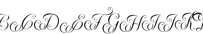 Marphidy-Regular Font UPPERCASE