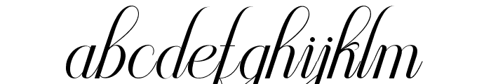 Marphidy-Regular Font LOWERCASE