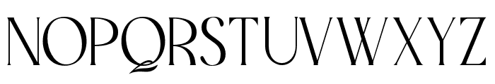 Marquis-Regular Font UPPERCASE
