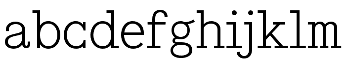 Marquise-Regular Font LOWERCASE