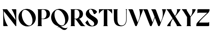 Marquisette Font UPPERCASE