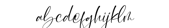 Marrmosta Italic Font LOWERCASE