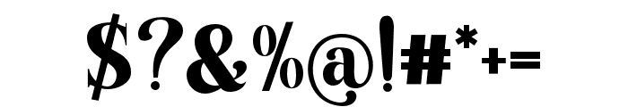 Marselind-Regular Font OTHER CHARS