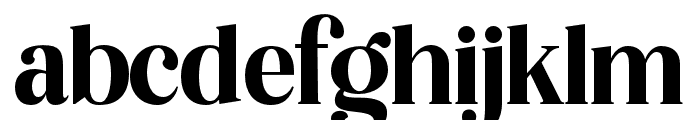 Marselind-Regular Font LOWERCASE