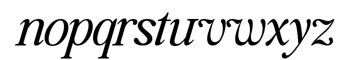 Marselo Italic Medium Font LOWERCASE