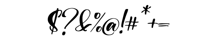 Marsha Beauty Italic Font OTHER CHARS
