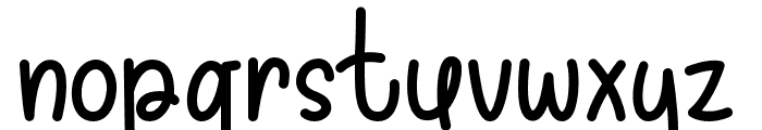 MarshaJoshua-Regular Font LOWERCASE