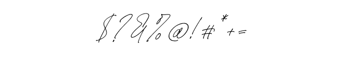 Marsshale Aesthetic Italic Font OTHER CHARS