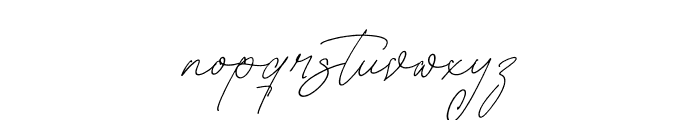 Marsshale Aesthetic Italic Font LOWERCASE