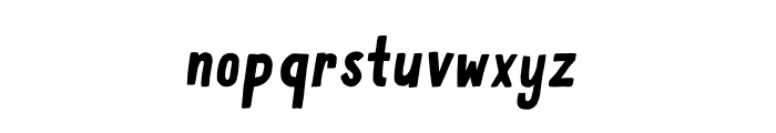 Marsted Font LOWERCASE