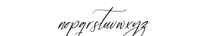 Marstime Brighters Italic Font LOWERCASE