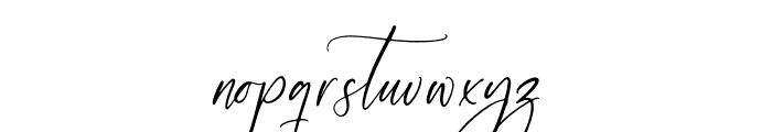 Marstime Brighters Font LOWERCASE